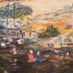 Rahab Shine's oil on canvas "Untitled"
